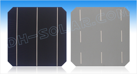 6 inch Mono Solar Cells with 3 Bus Bars