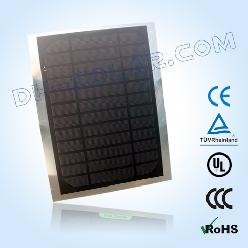 6W Mono Solar Panels for solar bag and other charging device.